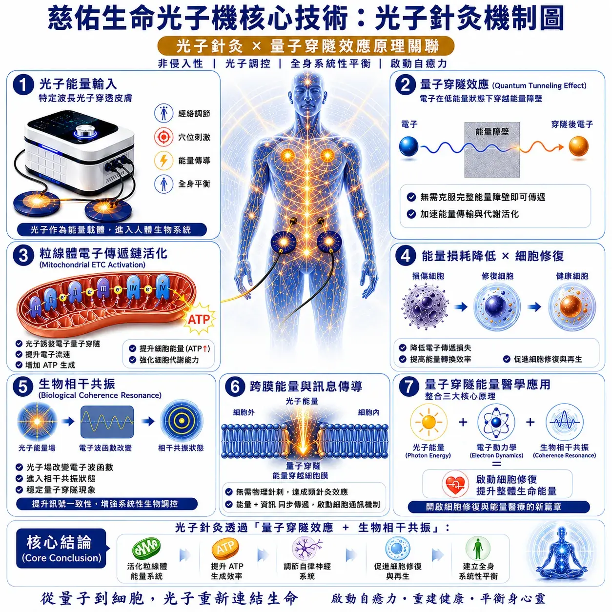 慈佑生命光子機 作用機制全圖解